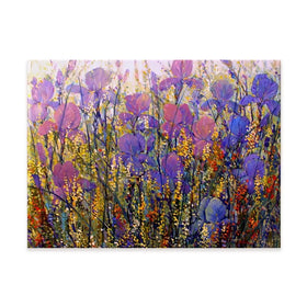 Iris Garden Canvas Print