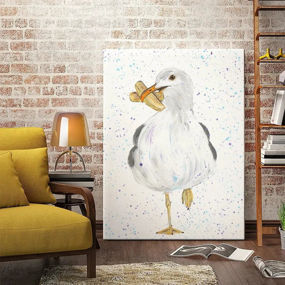 Seagull Spencer Canvas Print