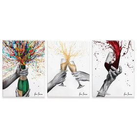 Celebrations Trio Canvas Print