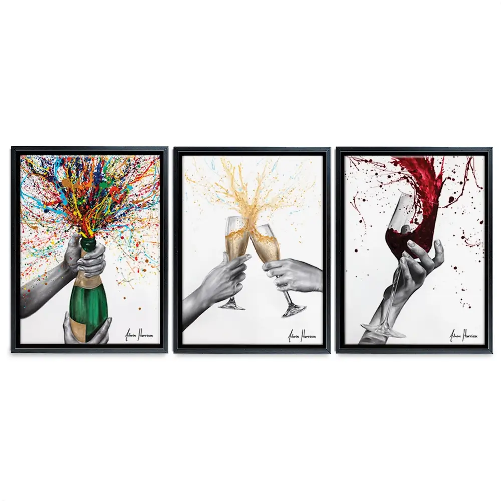 Celebrations Trio Canvas Print