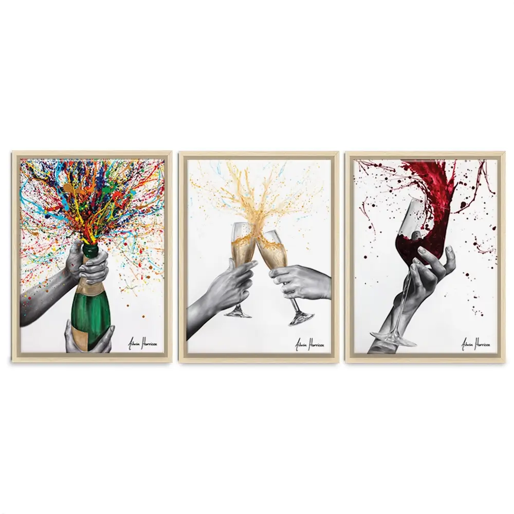 Celebrations Trio Canvas Print