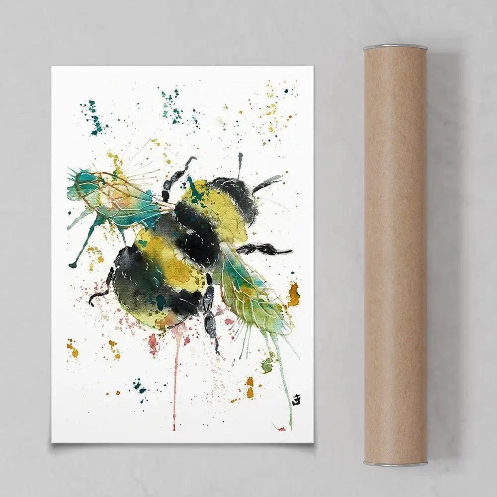 Little Bumble Art Print