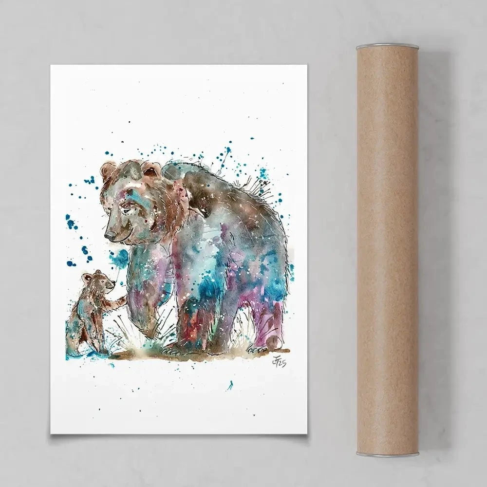 Mama Bear Art Print