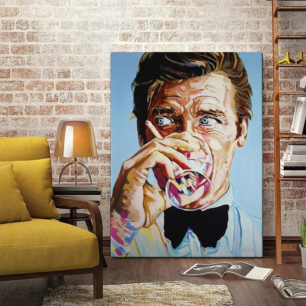 Roger Moore Canvas Print