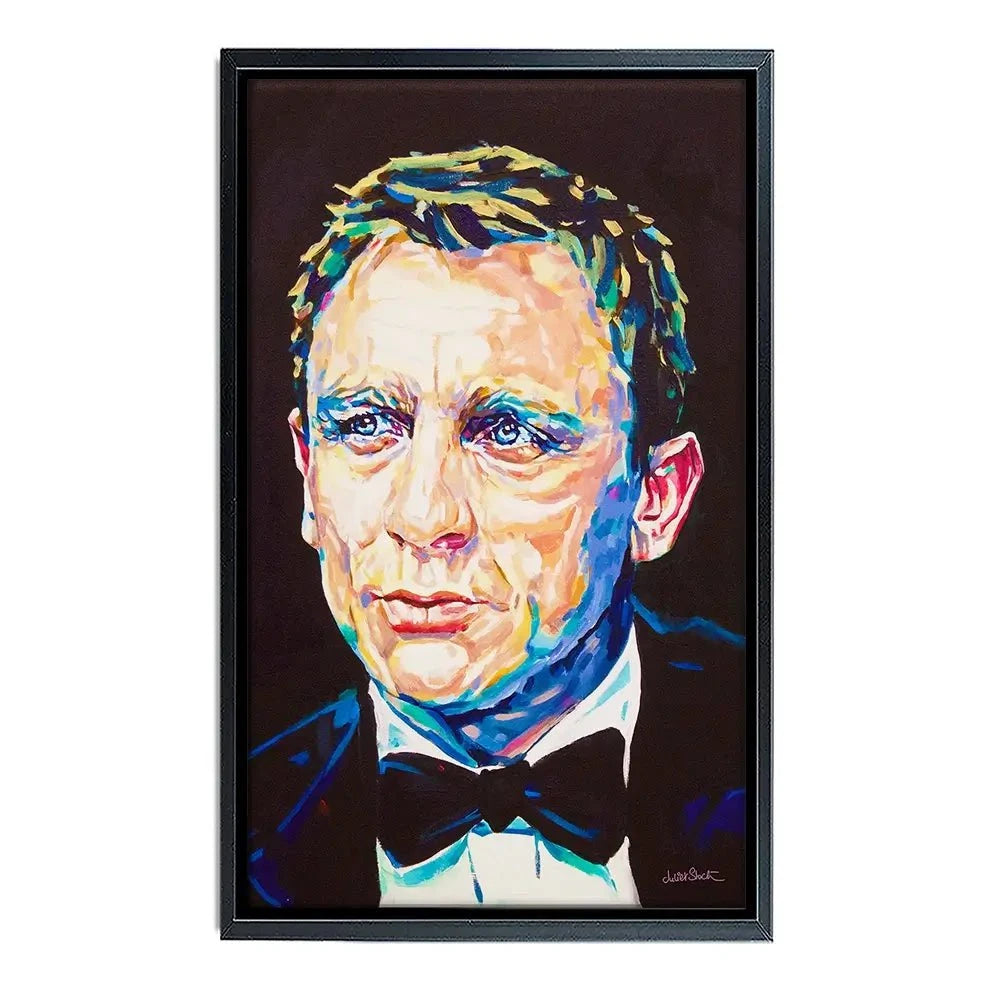 Daniel Craig Canvas Print