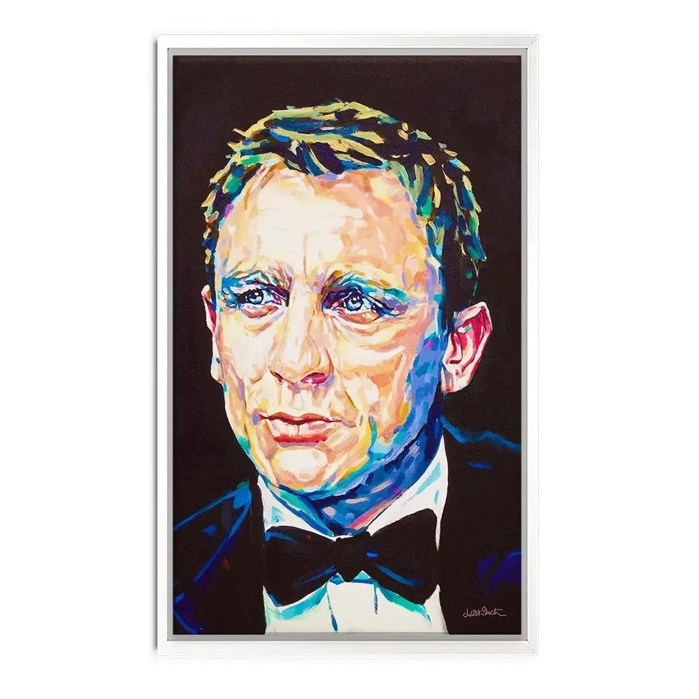 Daniel Craig Canvas Print