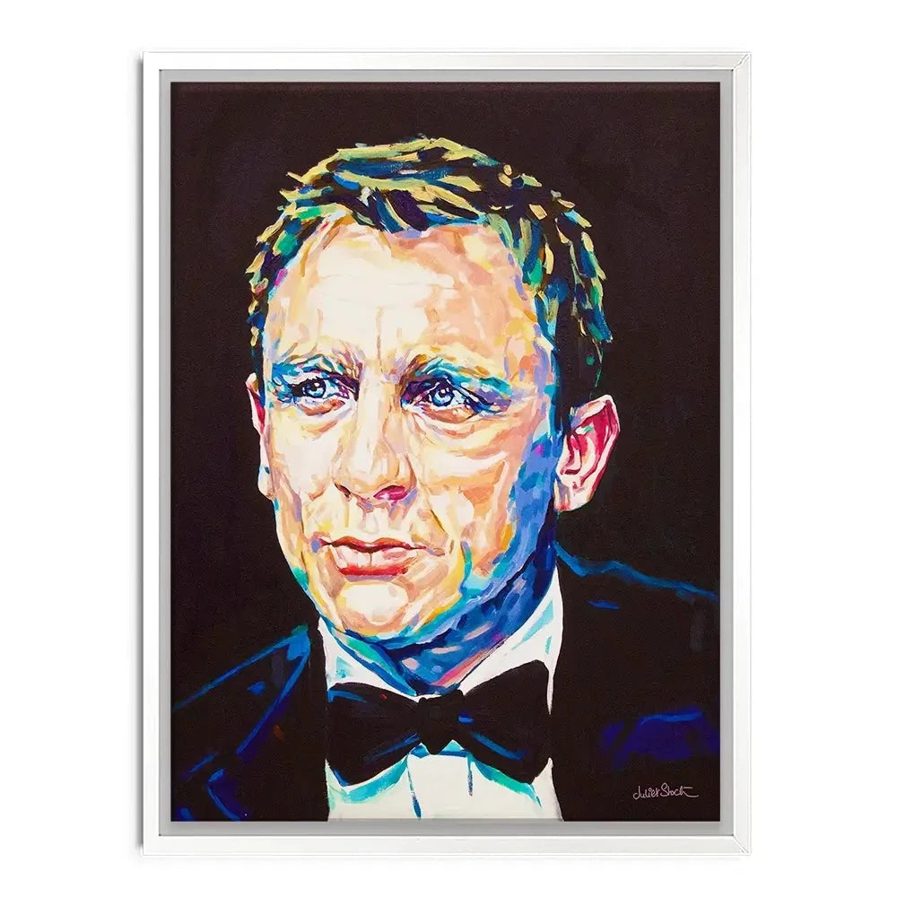 Daniel Craig Canvas Print