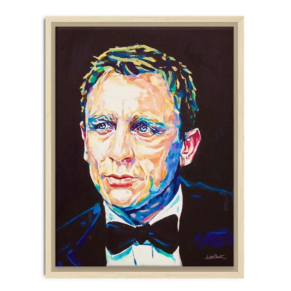 Daniel Craig Canvas Print