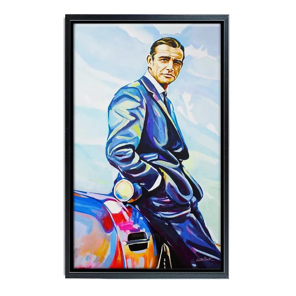 Sean Connery Canvas Print