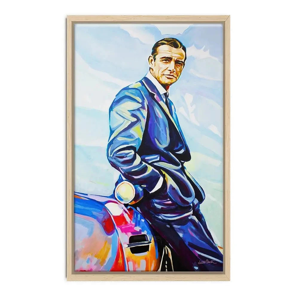 Sean Connery Canvas Print