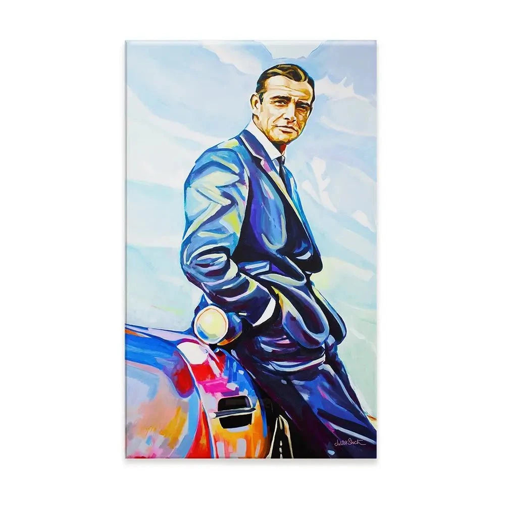 Sean Connery Canvas Print