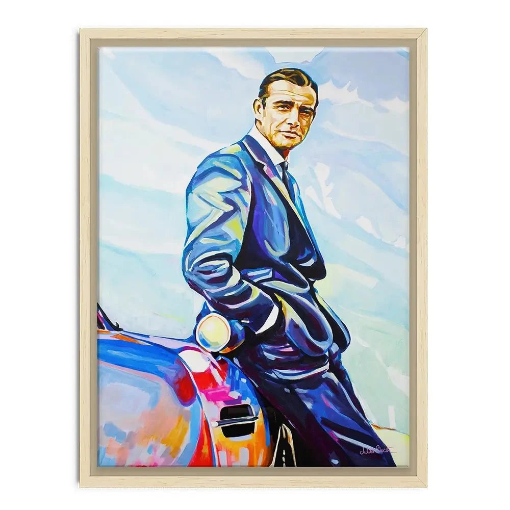 Sean Connery Canvas Print