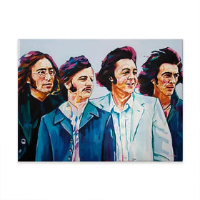 The Fab Four Canvas Print