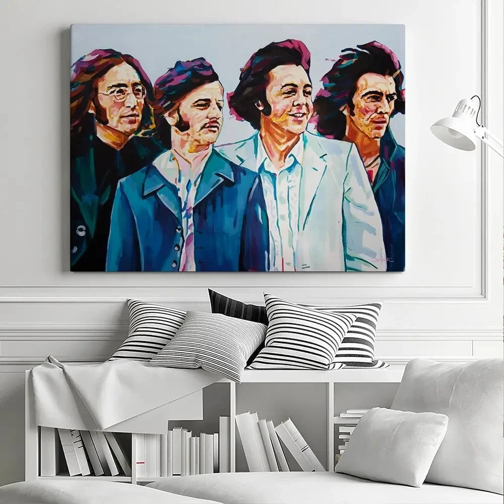 The Fab Four Canvas Print