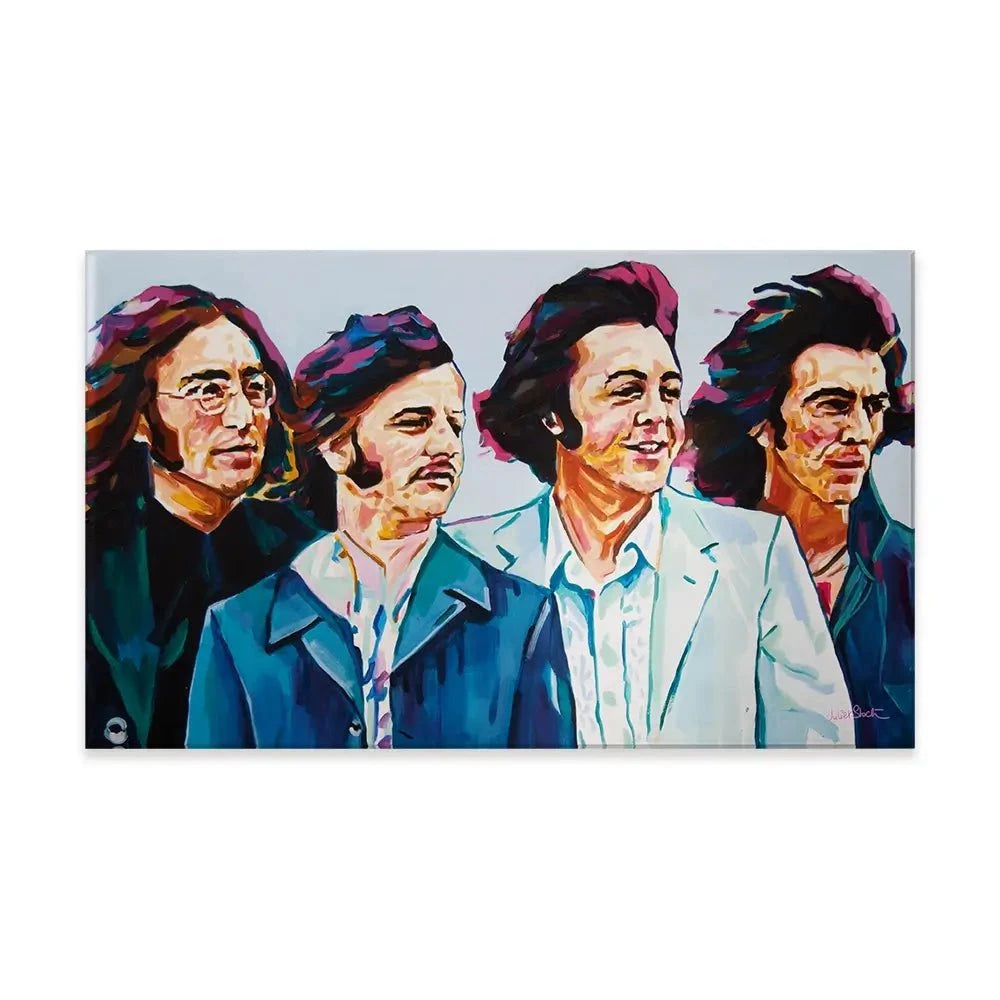 The Fab Four Canvas Print