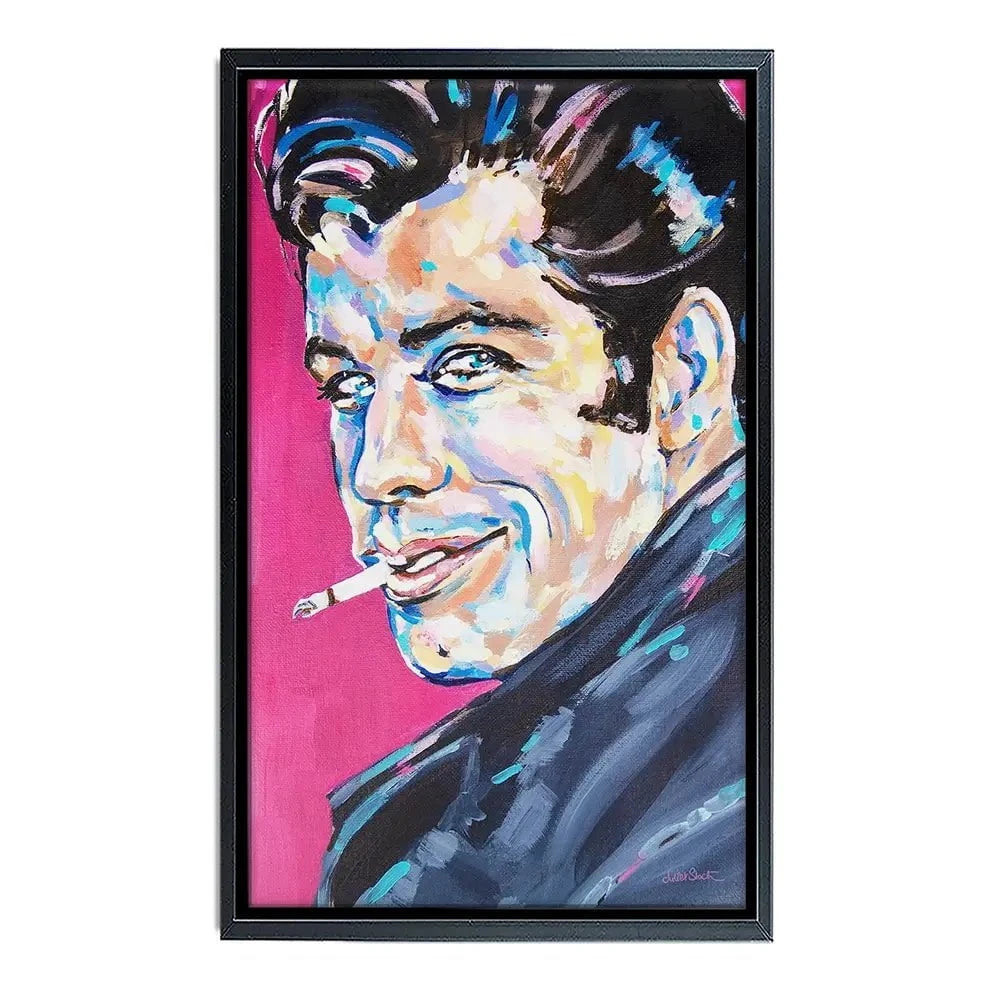 Danny Zuko Canvas Print