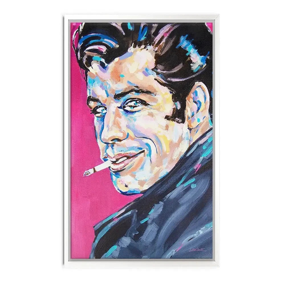 Danny Zuko Canvas Print