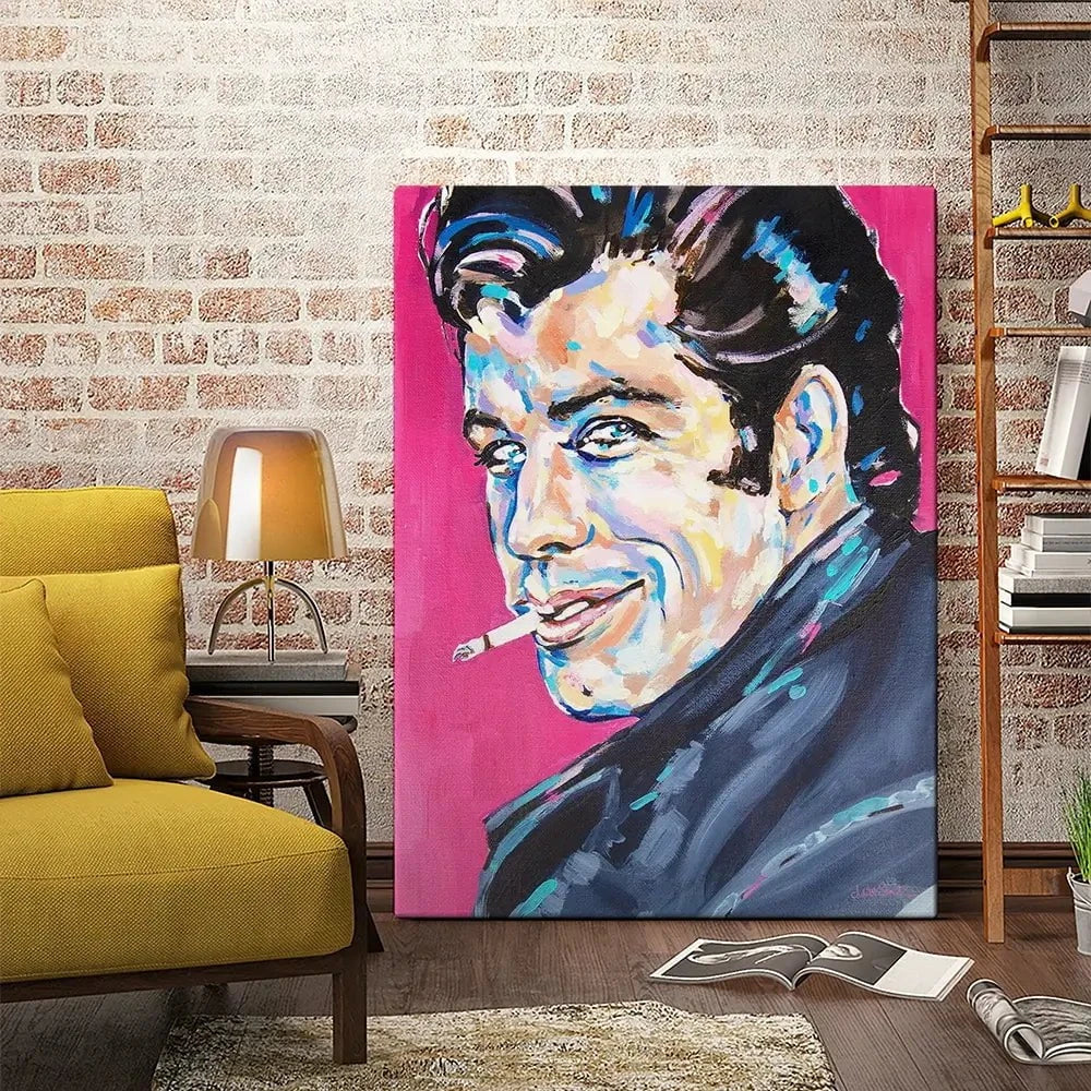 Danny Zuko Canvas Print