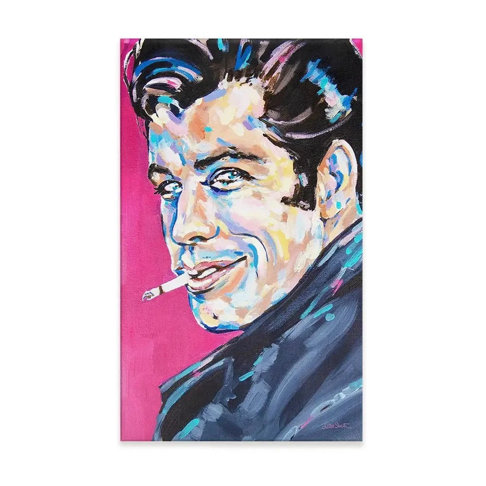 Danny Zuko Canvas Print