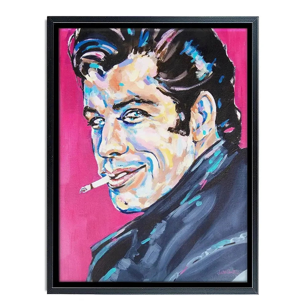 Danny Zuko Canvas Print