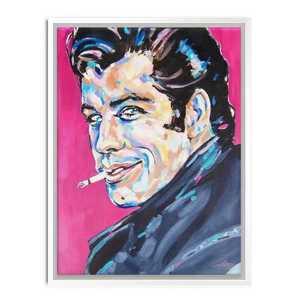 Danny Zuko Canvas Print