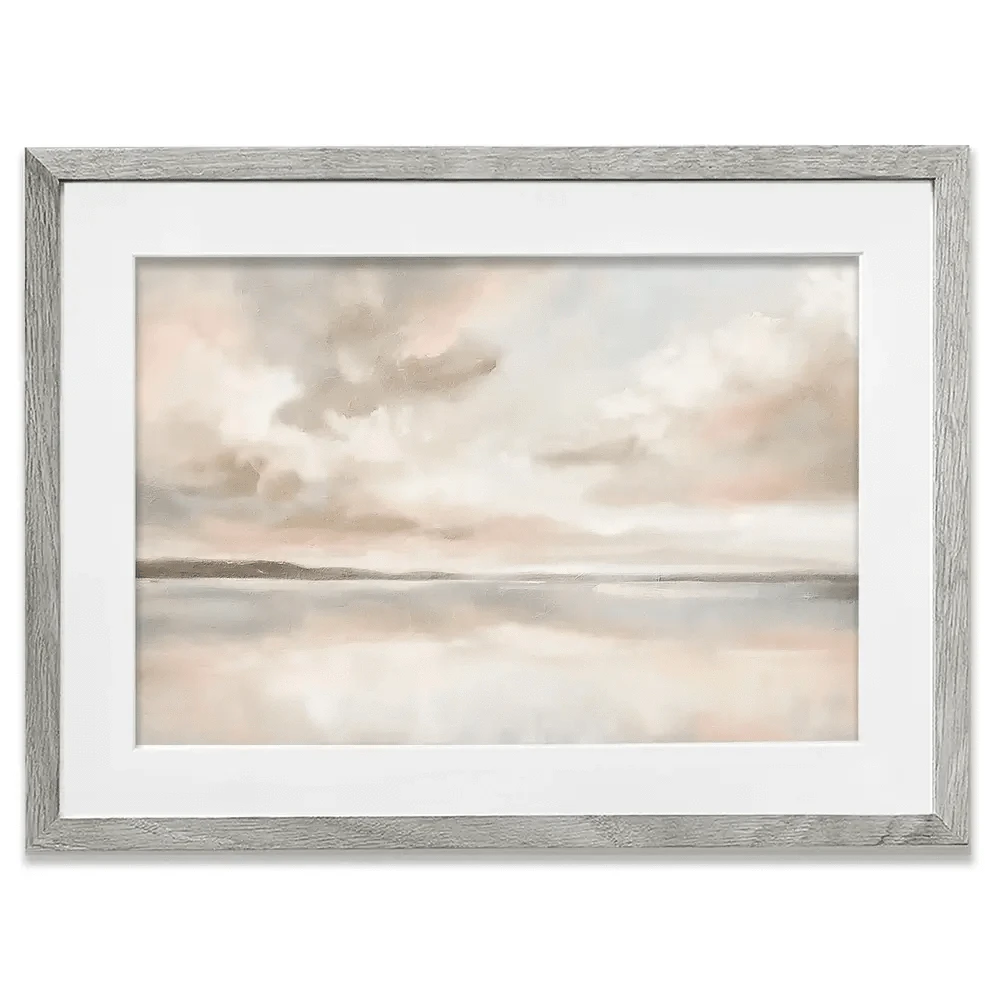 Soft Skies Framed Art Print