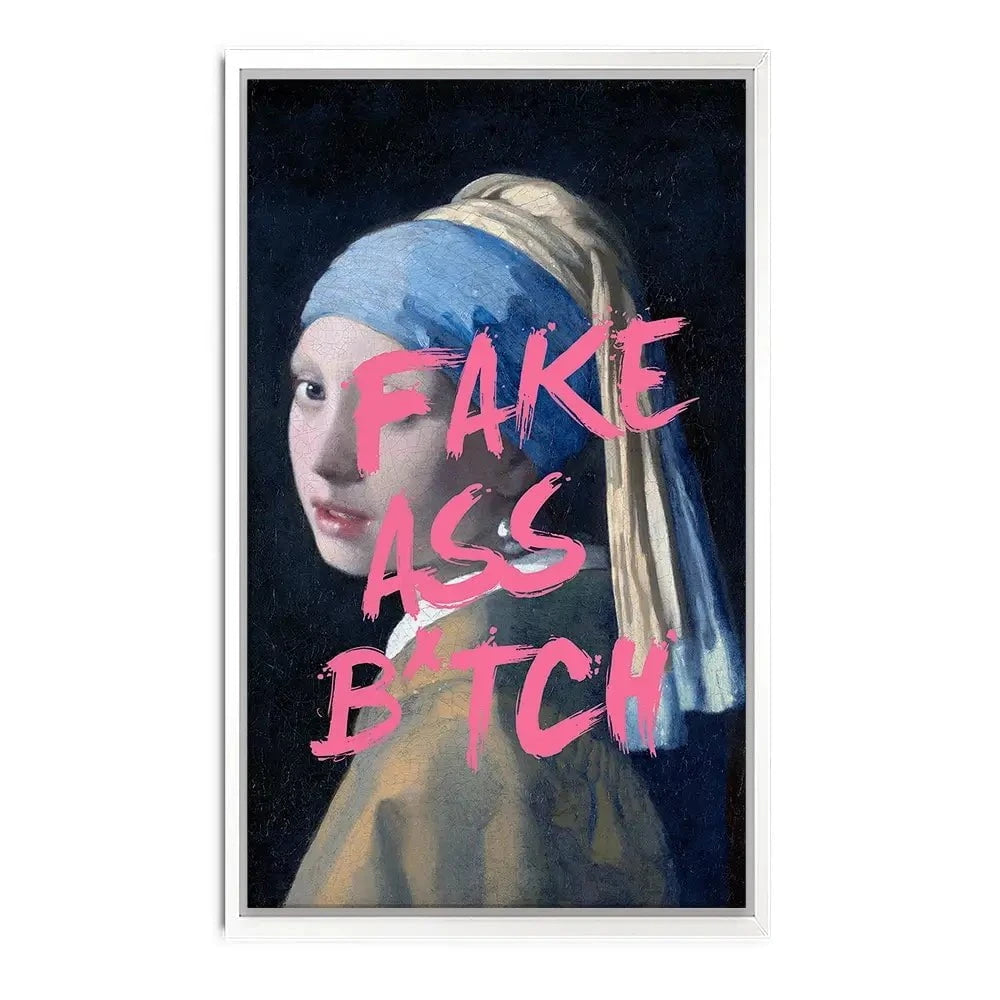 Fake Ass Canvas Print