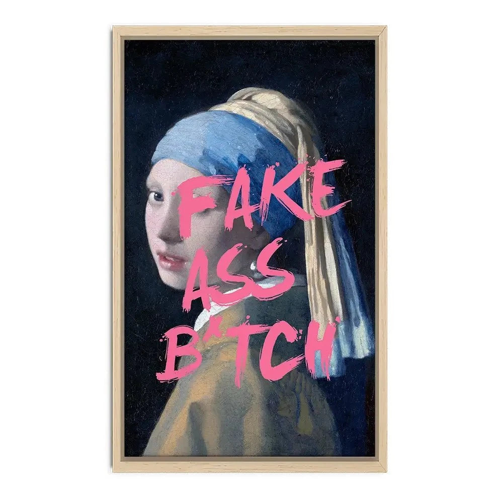 Fake Ass Canvas Print