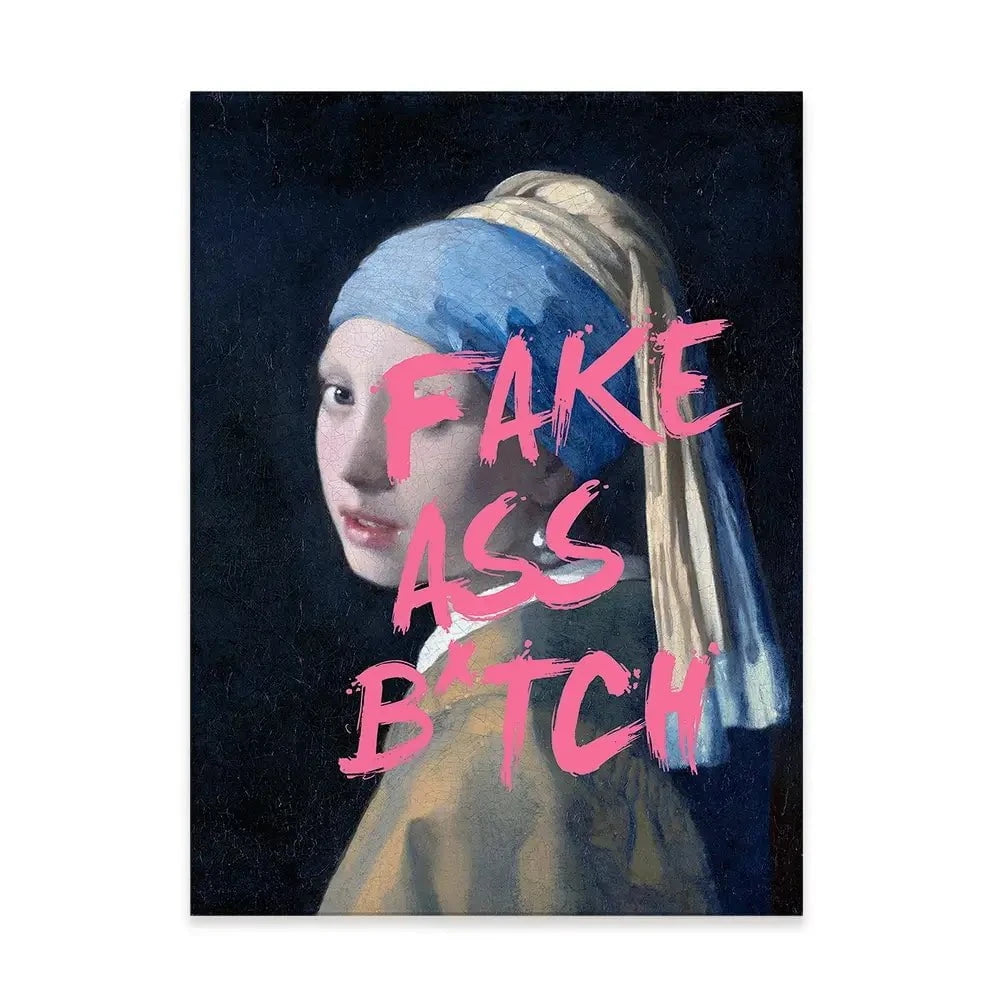 Fake Ass Canvas Print