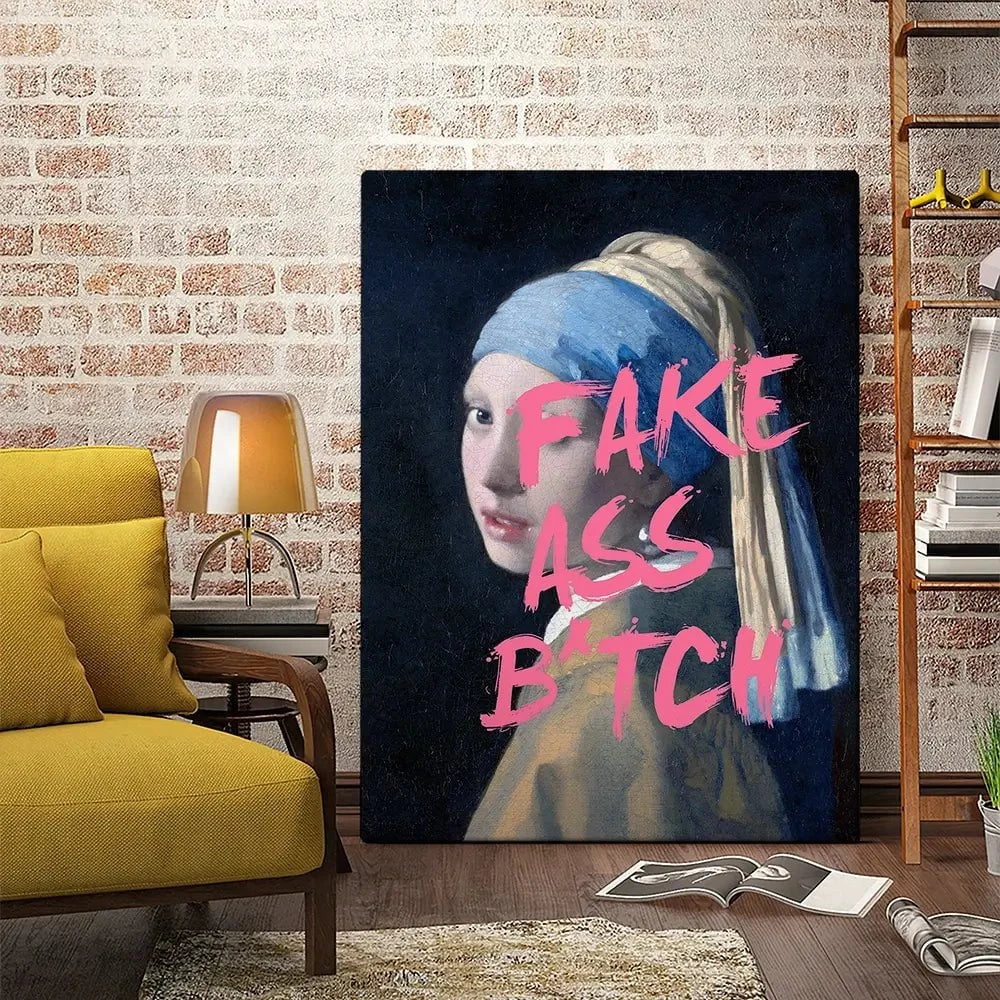 Fake Ass Canvas Print