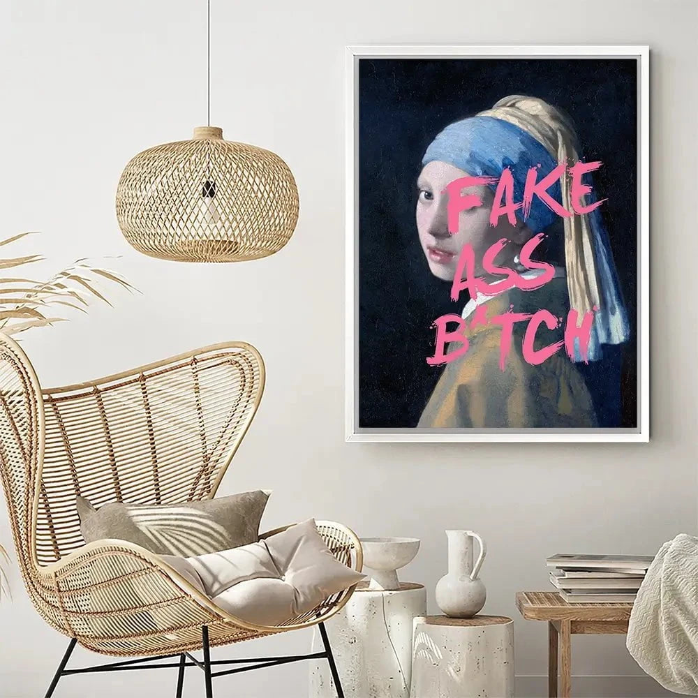 Fake Ass Canvas Print