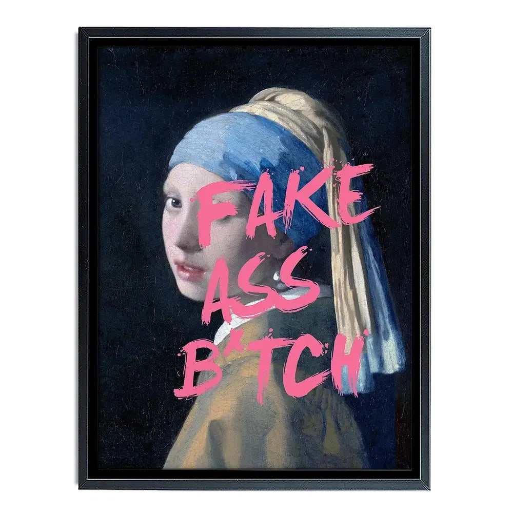Fake Ass Canvas Print