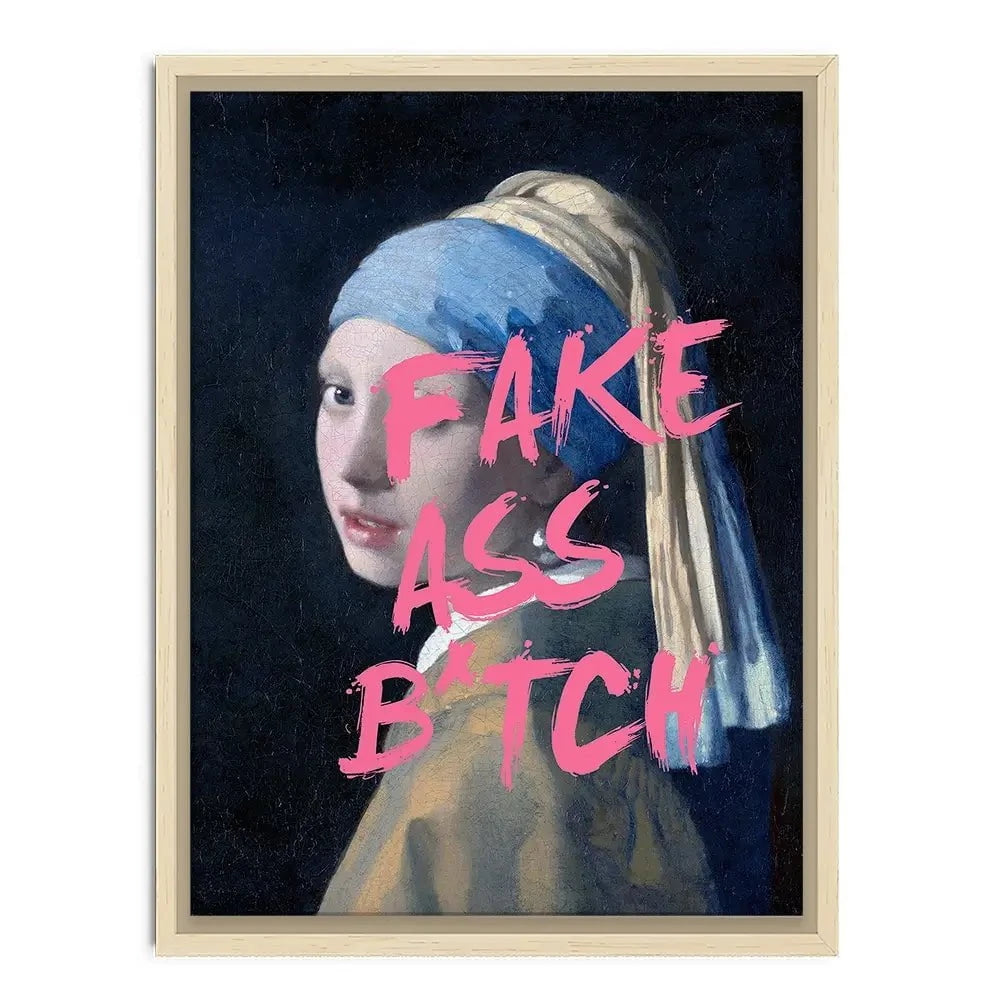 Fake Ass Canvas Print