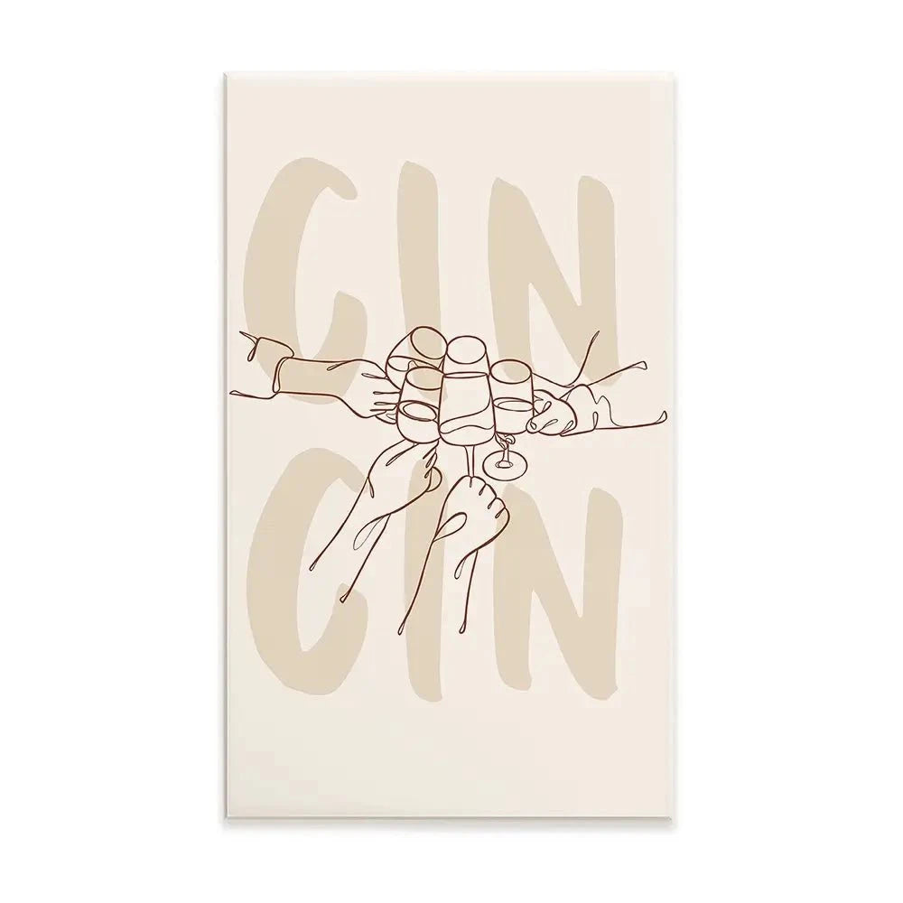 Cin Cin Canvas Print