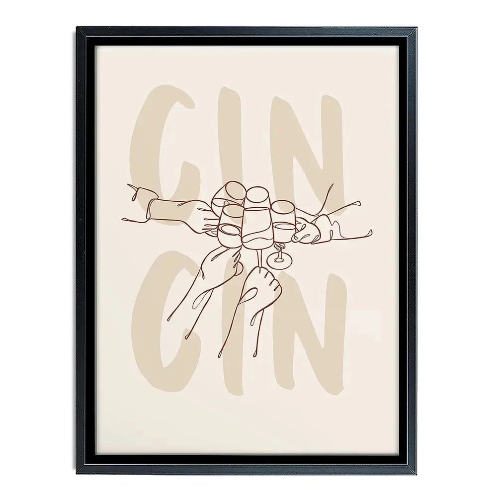 Cin Cin Canvas Print