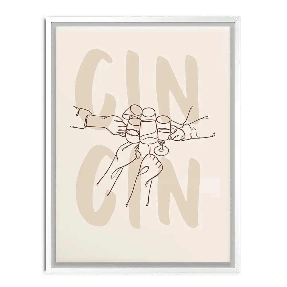 Cin Cin Canvas Print