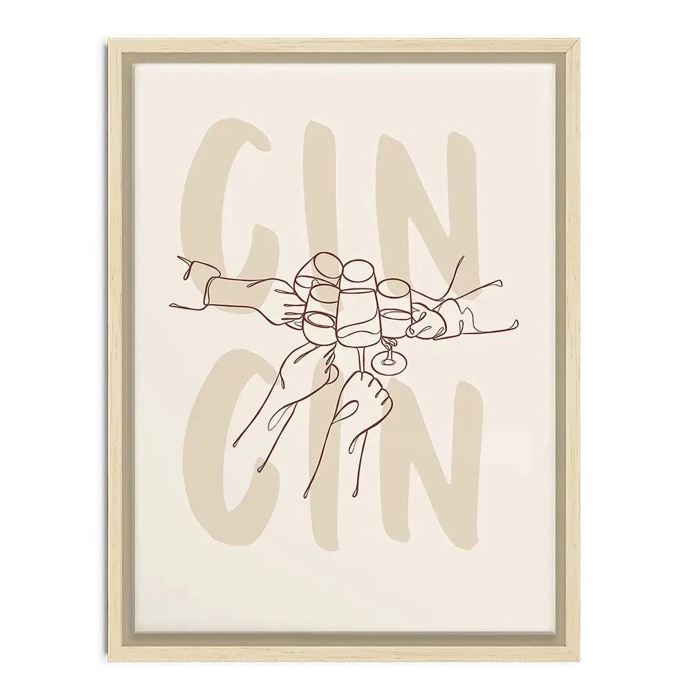 Cin Cin Canvas Print