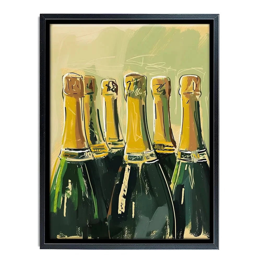 Champagne Please Canvas Print