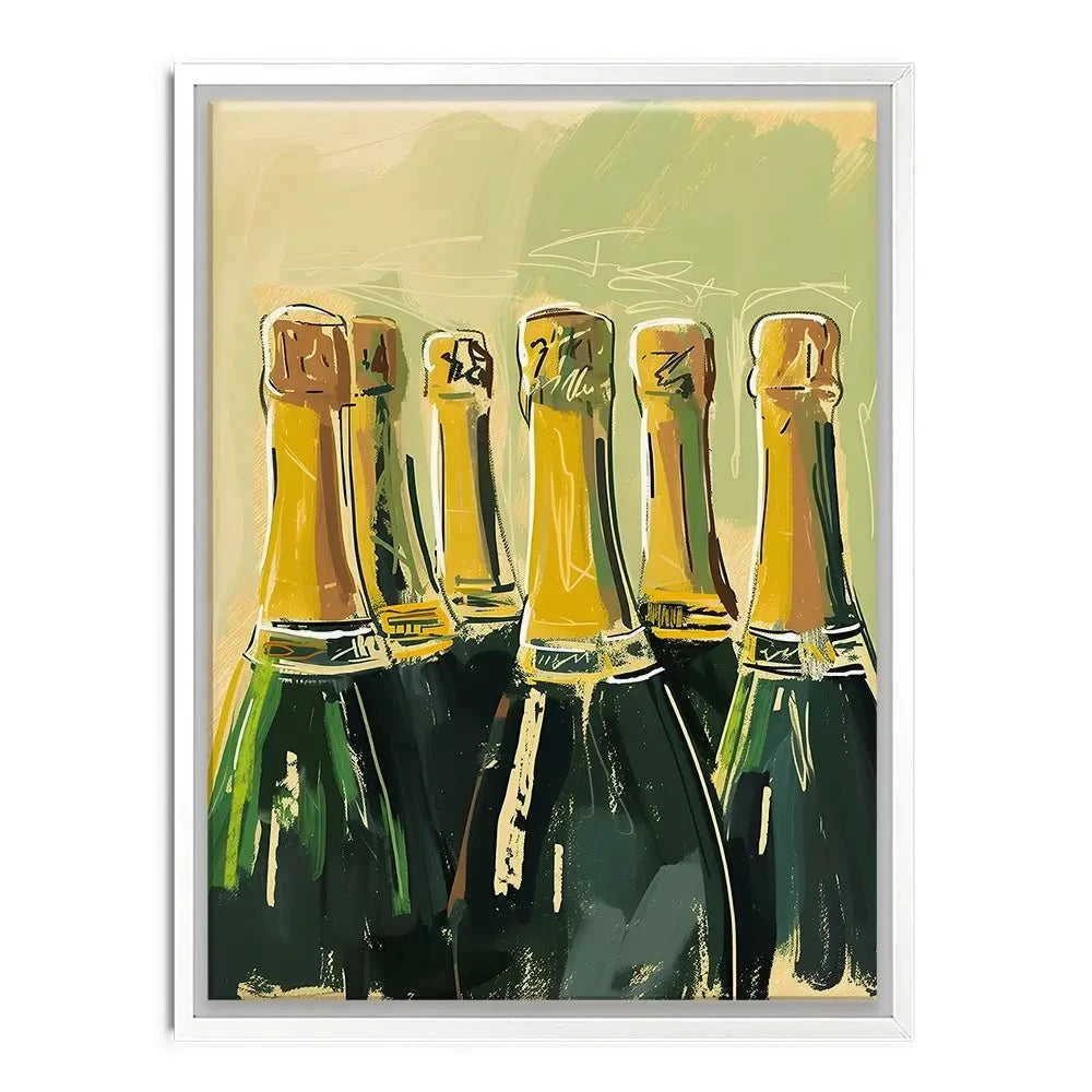 Champagne Please Canvas Print