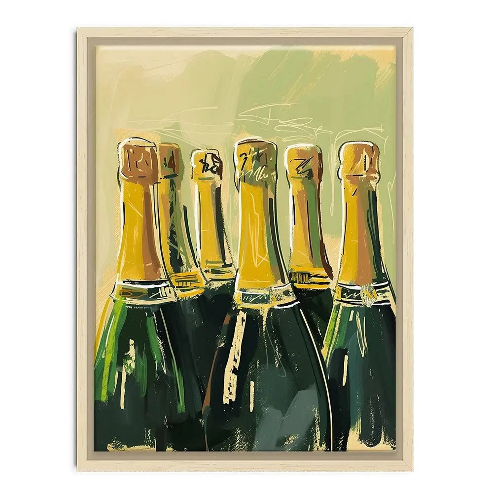 Champagne Please Canvas Print