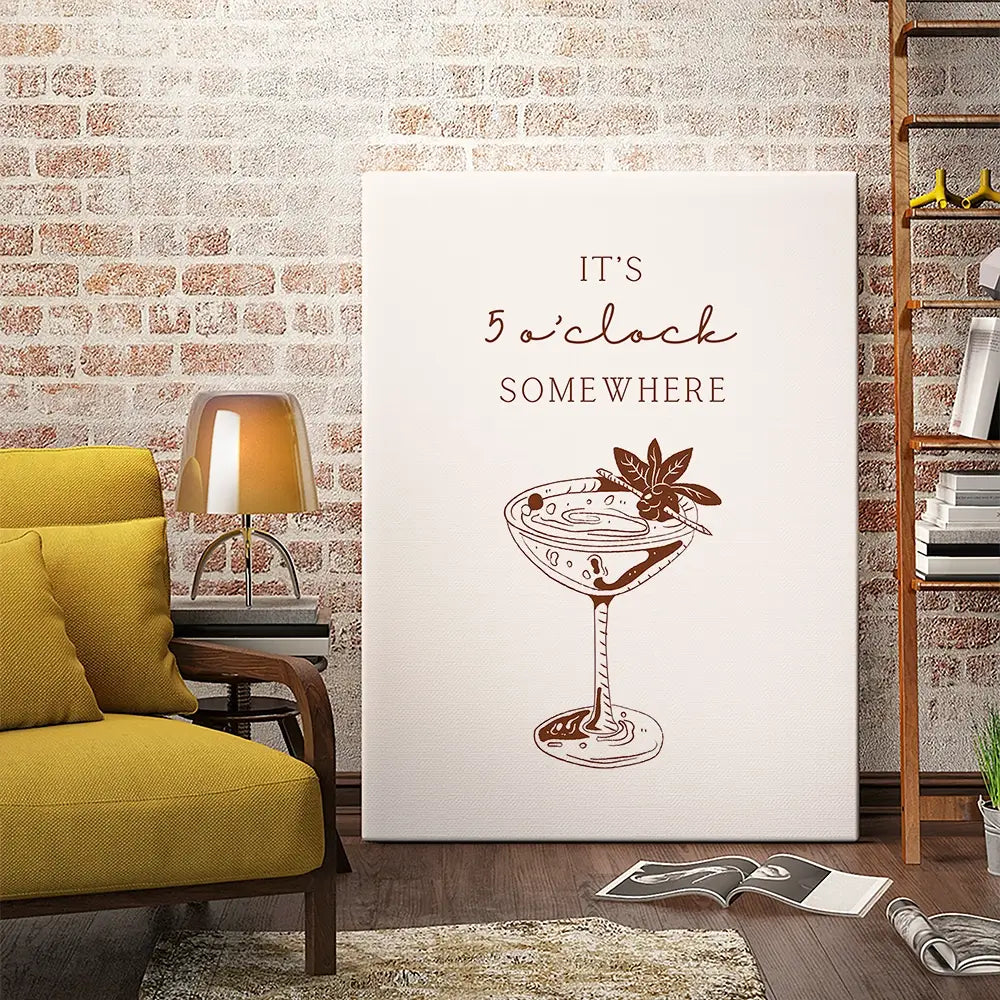 5 O'Clock Somewhere Canvas Print
