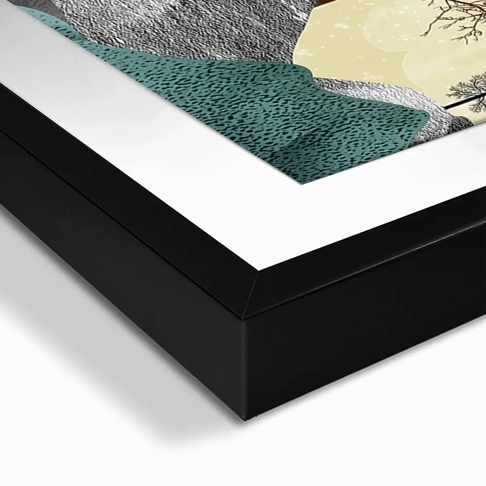 Scenic Landscape Framed Art Print Trio