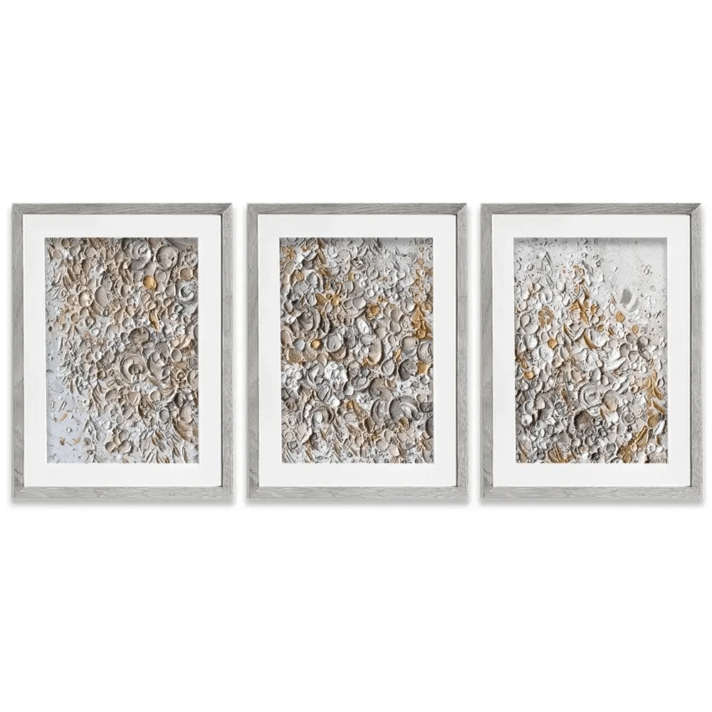 Sophisticated Celebration Framed Art Print Trio