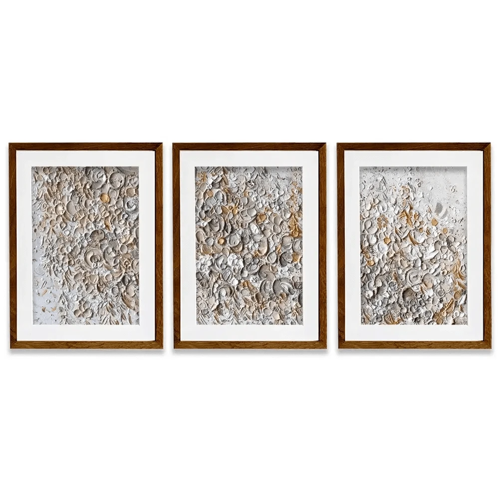Sophisticated Celebration Framed Art Print Trio
