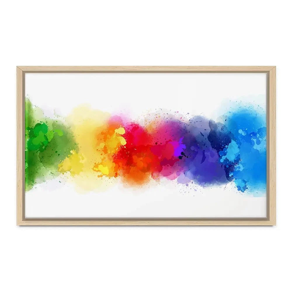 Colourful Rainbow Canvas Print