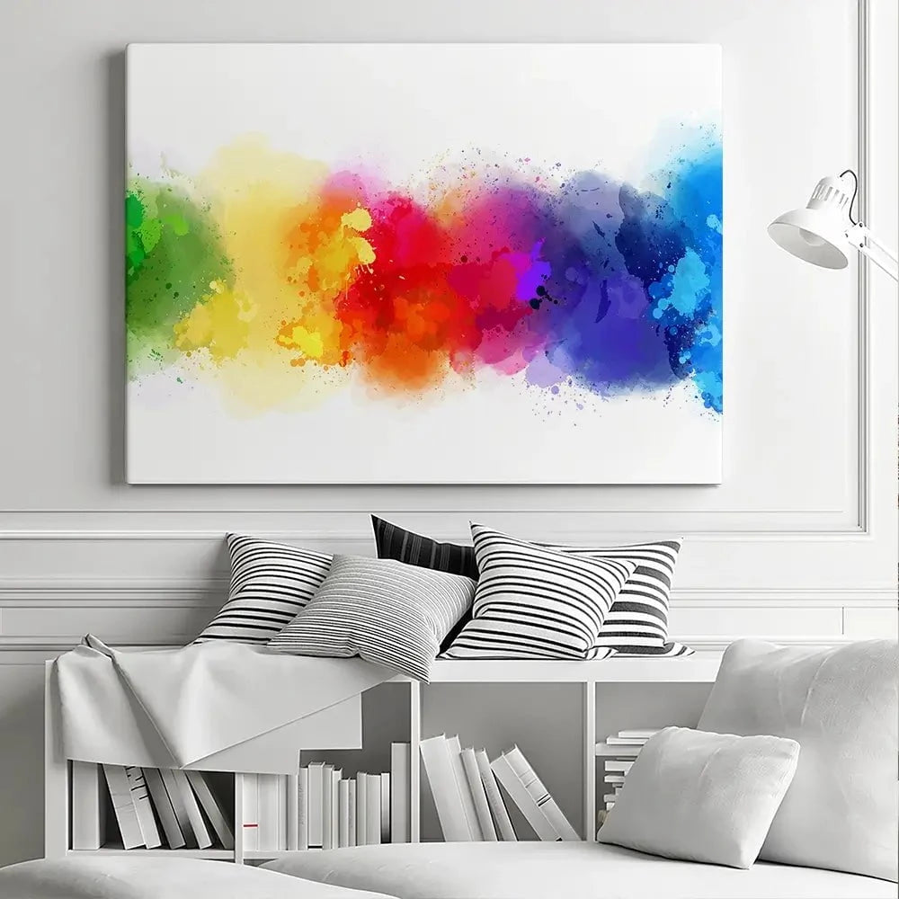 Colourful Rainbow Canvas Print