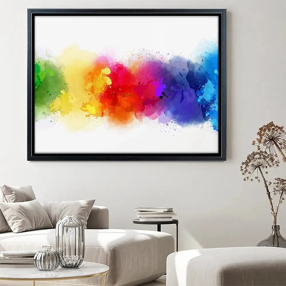 Colourful Rainbow Canvas Print