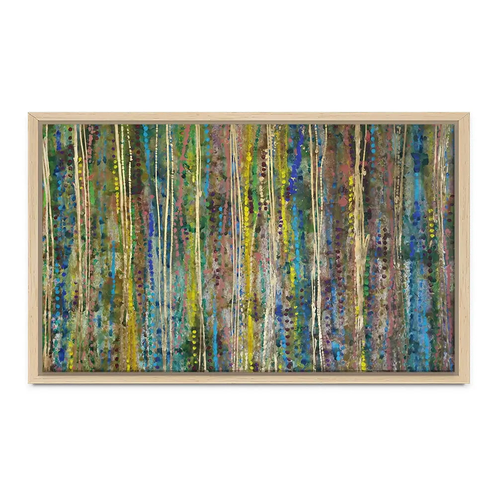Striped Philosophy Canvas Print
