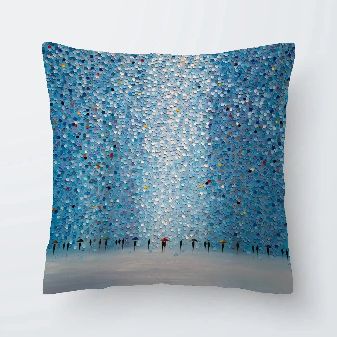 8 Umbrellas Cushion 8 Umbrellas Cushion wall art product Ekaterina Ermilkina