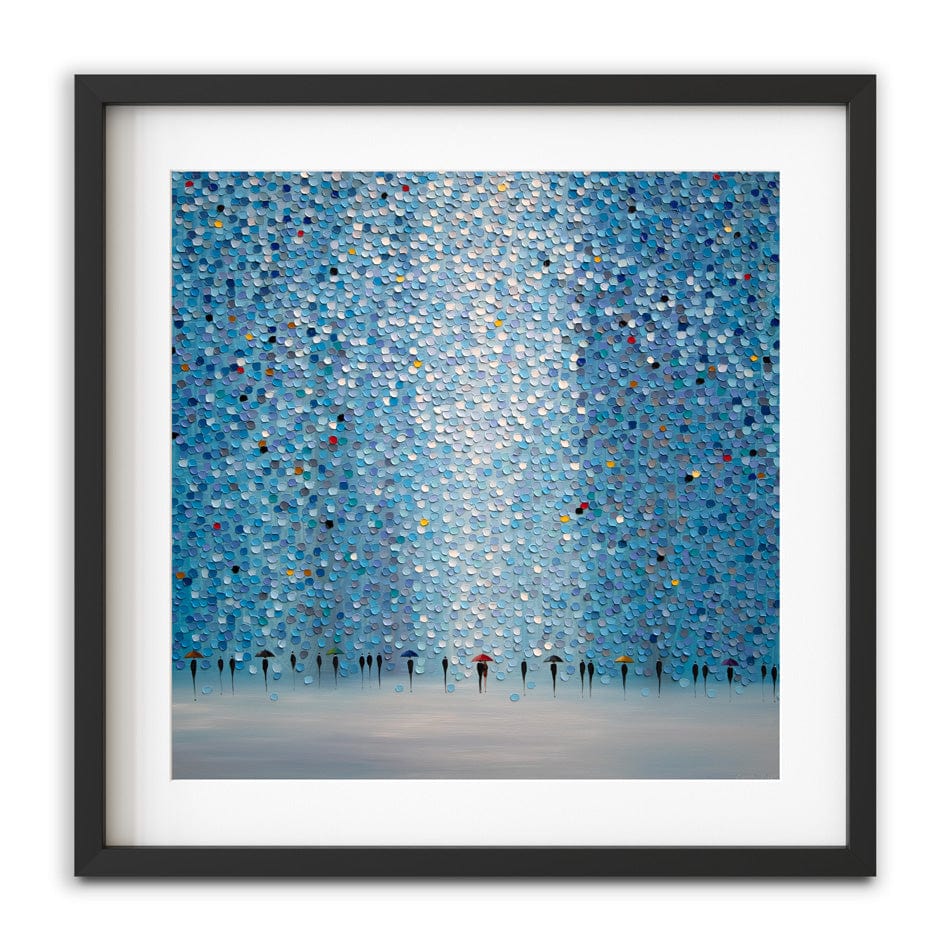 8 Umbrellas Framed Art Print wall art product Ekaterina Ermilkina / Independent